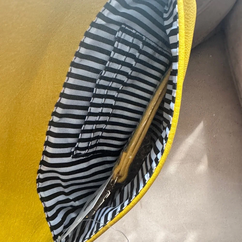 Vibrant Yellow Women's Clutch